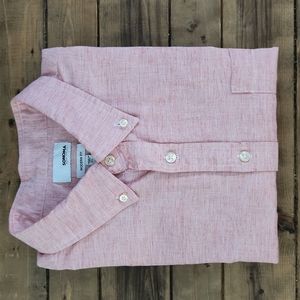 Sonoma Mens Linen Cotton Shirt XL NWOT